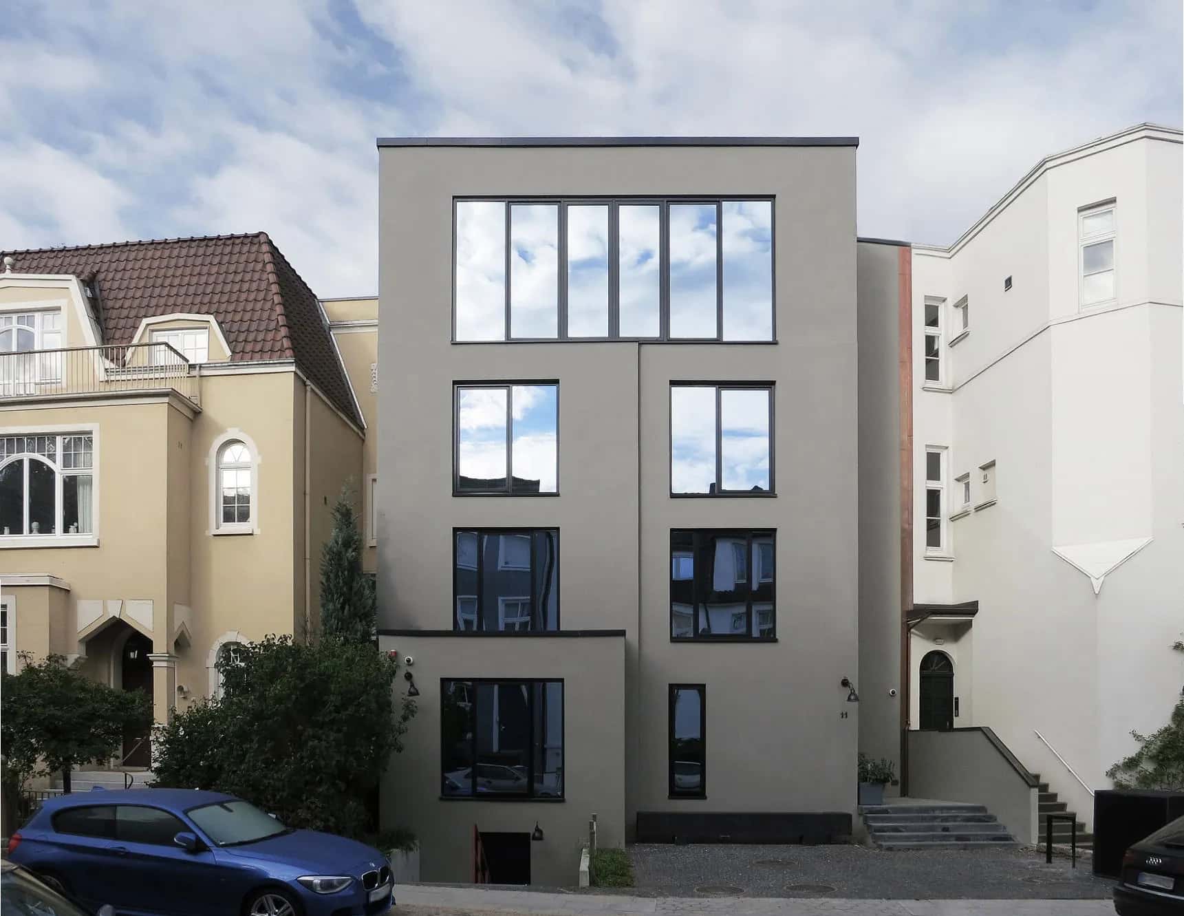 Stadtvilla mit Büro — Wohnen über Arbeiten.